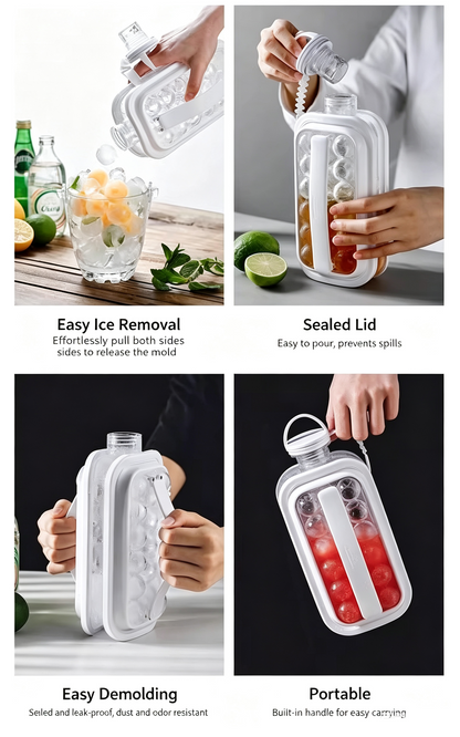 🧊Portable Silicone Ice Ball Maker Kettle💦