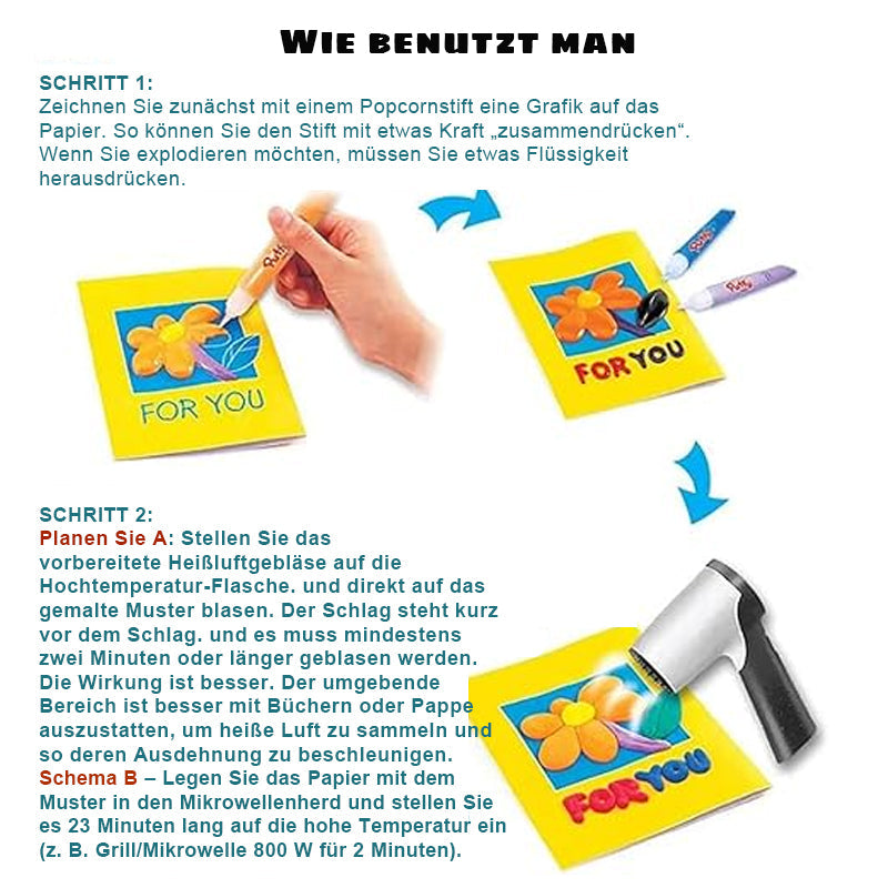 Magic Puffy Pens / Magic Puffy Pens