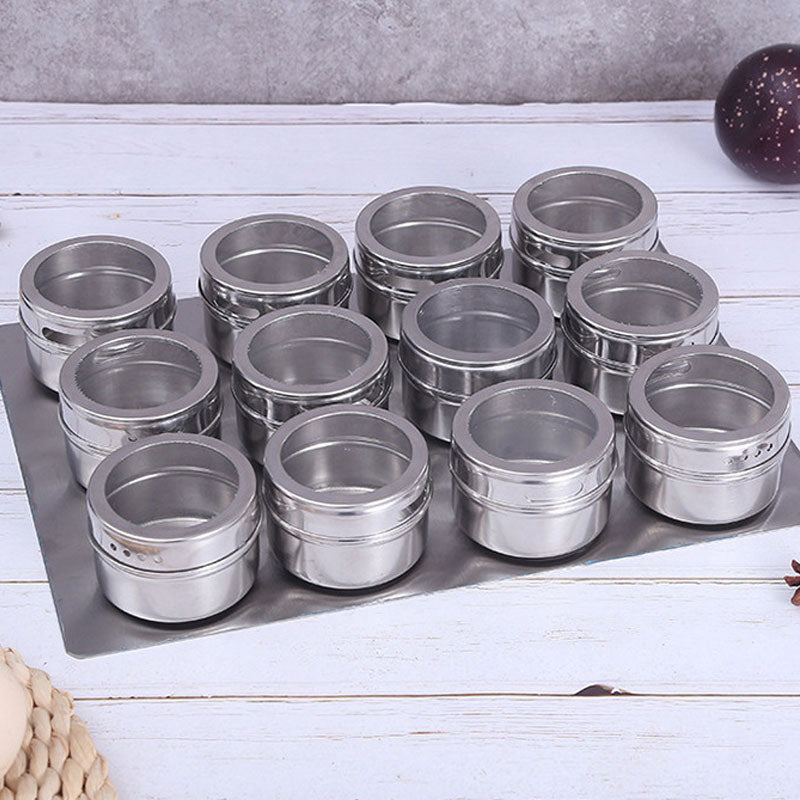 Rostfritt Stål Kryddburk