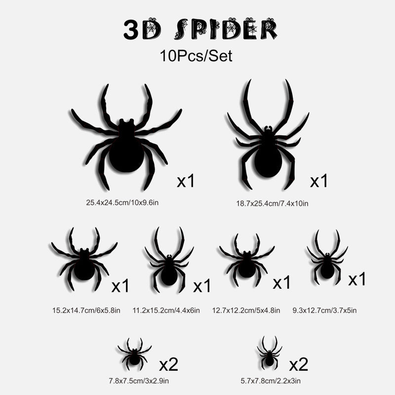 🦇 Halloween 3D Lighted Bats