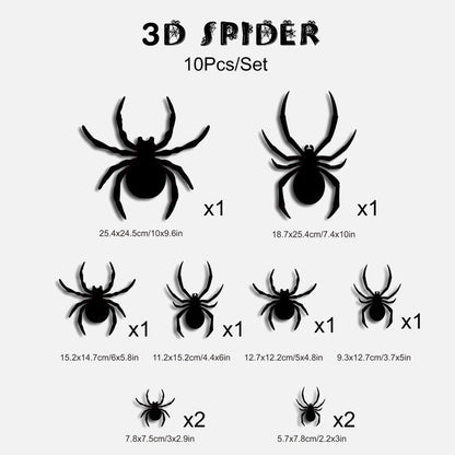 🦇 Halloween 3D Lighted Bats