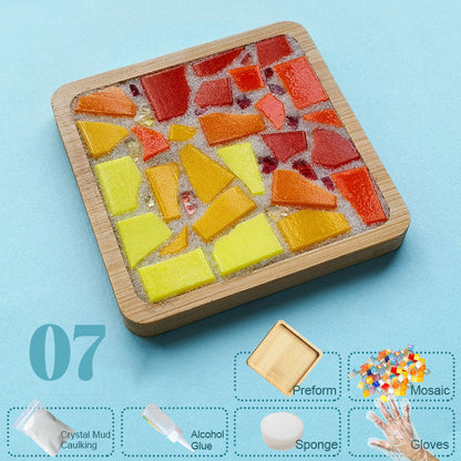 Diy Handgjorda Glasunderlägg