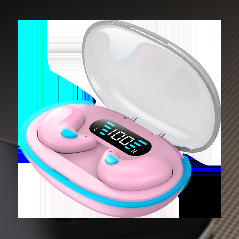 Digital Display Mini Noise Cancelling Bluetooth-hörlurar