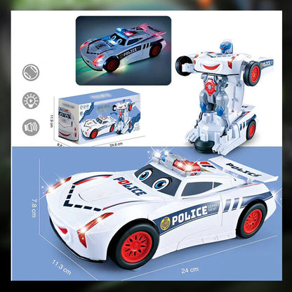 🔥2024 HET REA🔥Elektrisk Universal Deformation Polisleksaksbil