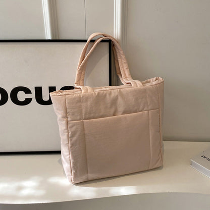 Kanvasväska med stor kapacitet