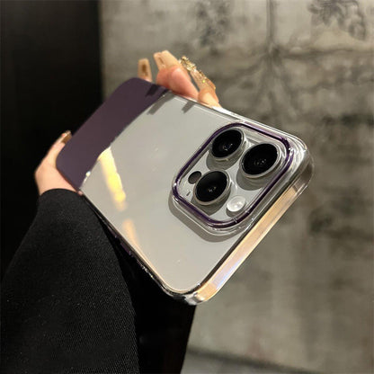 Transparent Skarvat Mobiltelefonfodral