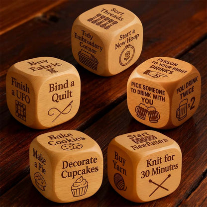 2025 Creative Patchwork Decision Dice