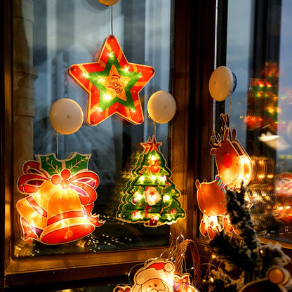 🎄Weihnachtliche Lichterketten im Fenster