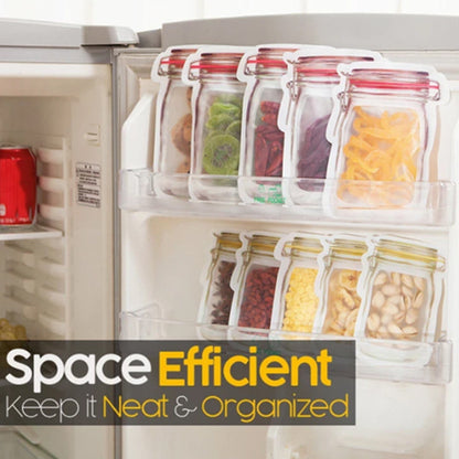 Ziplock-påsar för masonflaskor