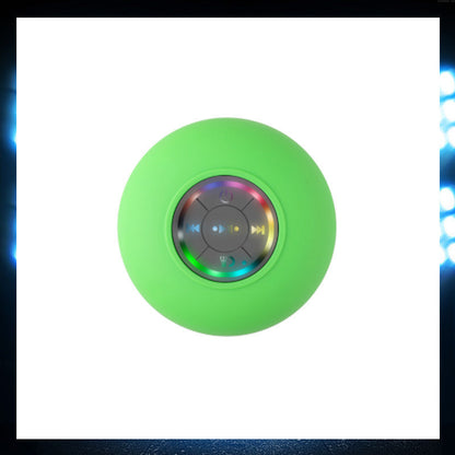 Stor Sugkopp LED-Ljus Vattentät Bluetooth-Högtalare