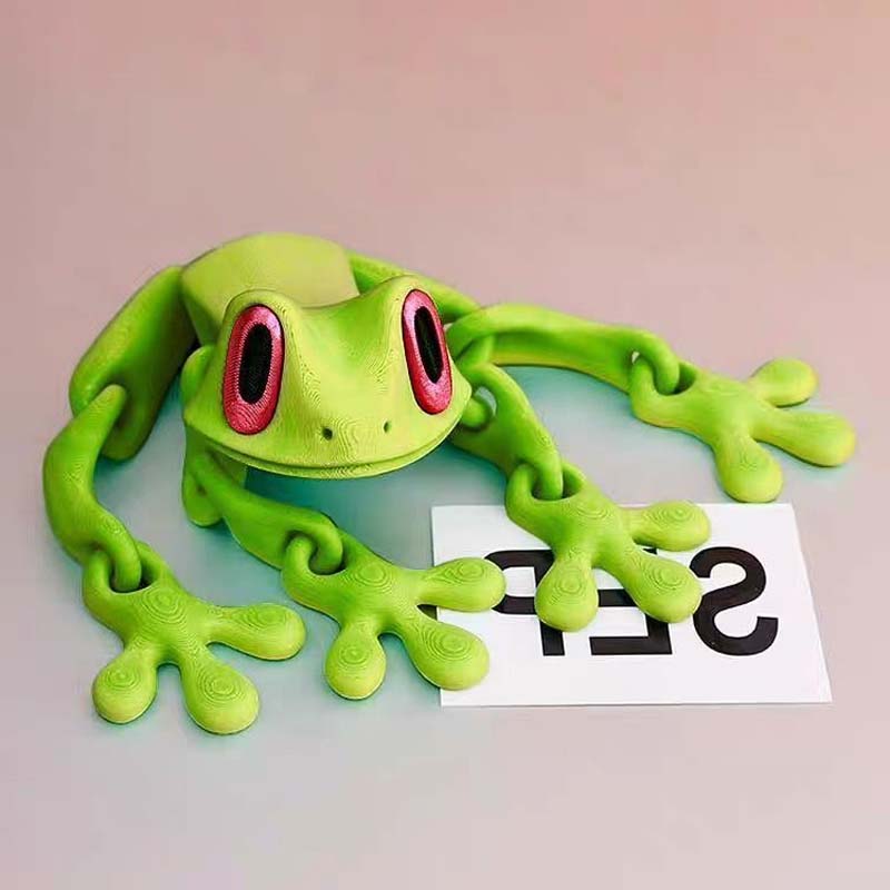 3D-tryckt magnetisk grodkylskåpsmagne