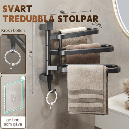 Vridbar Handdukshängare