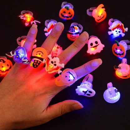 💍🎃LED Light Halloween Glowing Ring👻