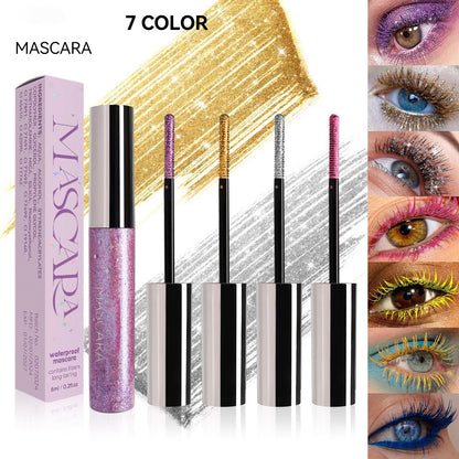 Colourful Glitter Mascar
