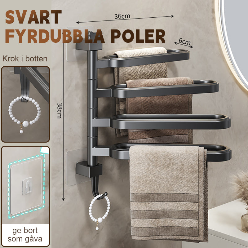 Vridbar Handdukshängare