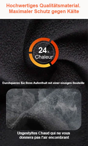 De bästa julklapparna - Tvålagers jacka med huva för män (originalprodukt av hög kvalitet) / vändbar polar fleecejacka