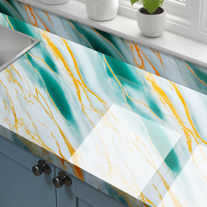 Marble Self-Adhesive Contact Paper - Waterproof & Oil-Proof Kitchen Backsplash & Countertop Decor
