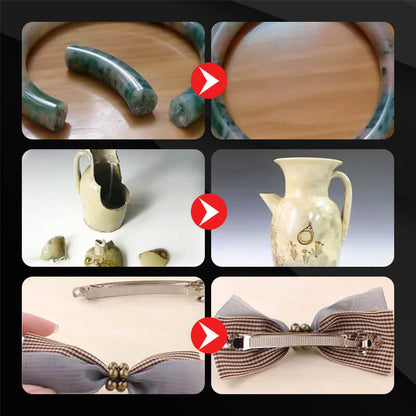 Kraftfullt reparationslim för lödning av flera material