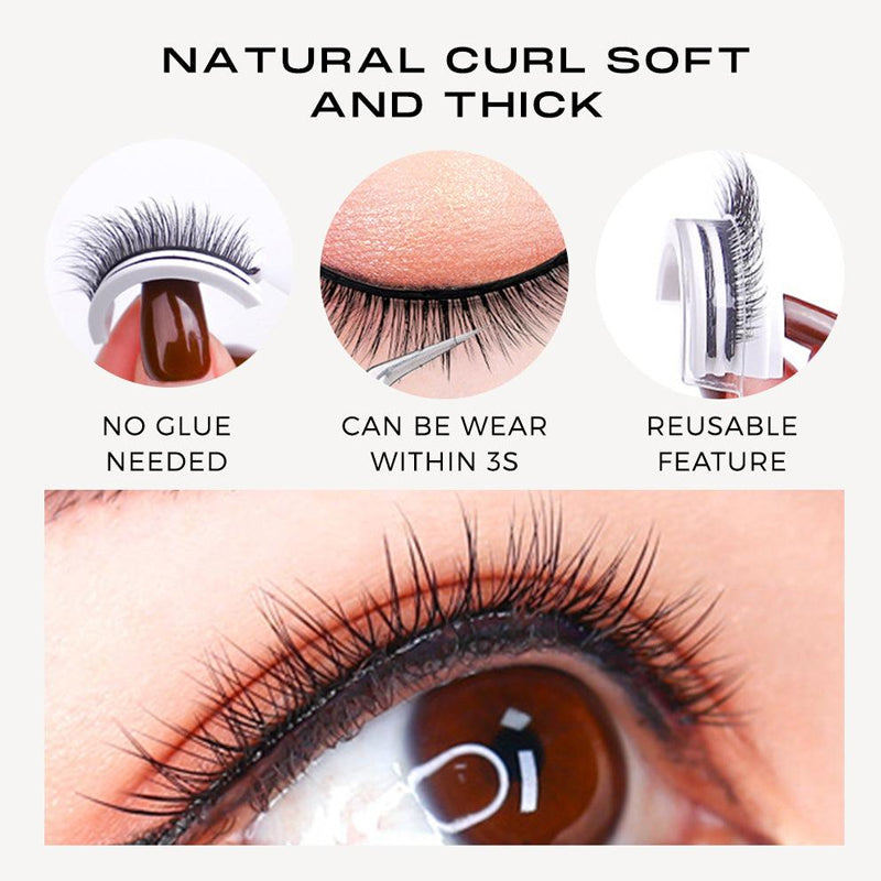 Reusable Self-Adhesive Eyelashes