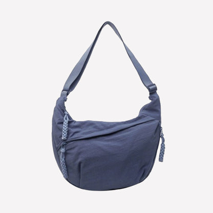 🔥🎒Dammode Enfärgad Nylon Crossbody-Väska