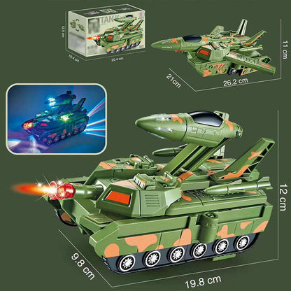 🔥2024 HET REA🔥Elektrisk Universal Deformation Polisleksaksbil