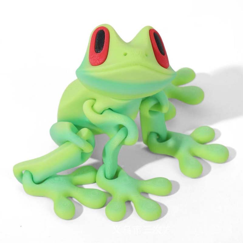 3D-tryckt magnetisk grodkylskåpsmagne