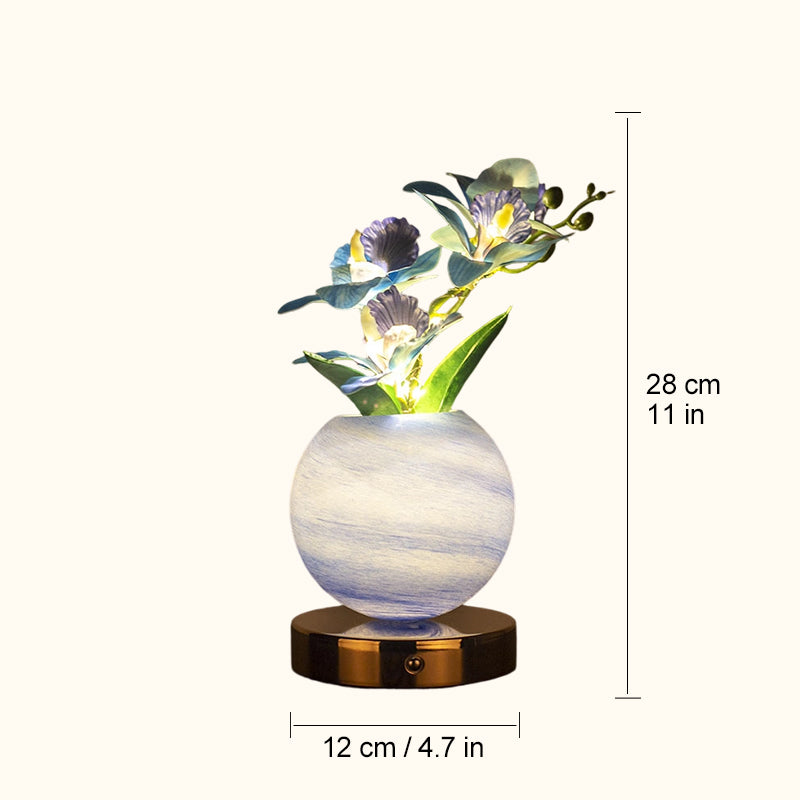 🌷Dreamy Tulip Orchid Night Light Romantic Bedside Lamp