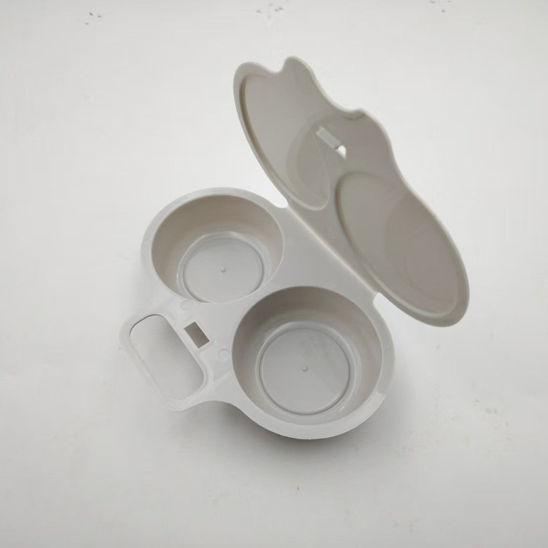 Microwave Egg Poacher with Lid & Handle
