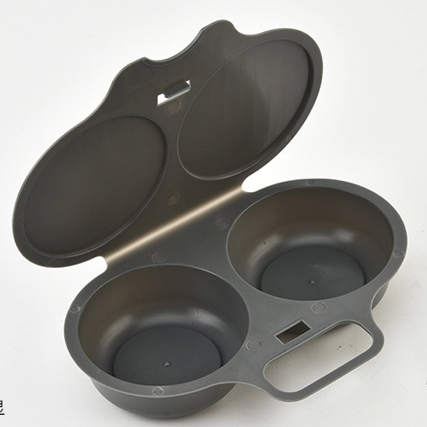 Microwave Egg Poacher with Lid & Handle