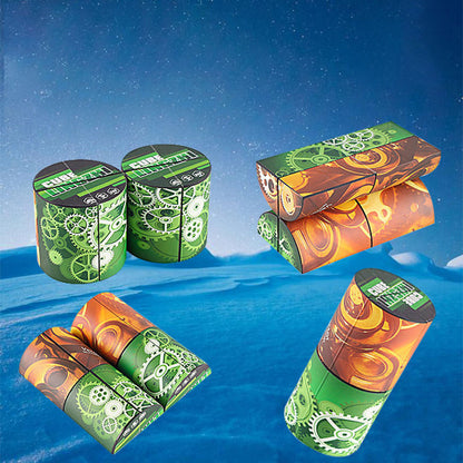 Supercool geometrisk 3D-magnetisk magisk kub