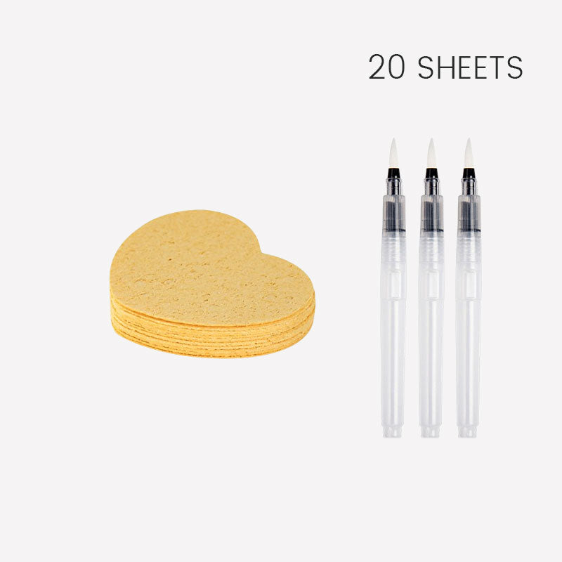 Diy Handmålad Skumtexturmålning