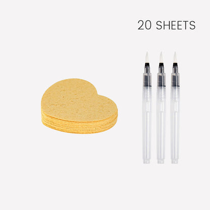 Diy Handmålad Skumtexturmålning