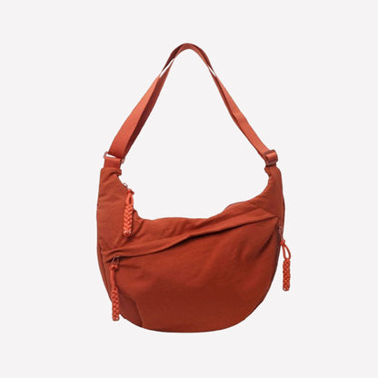 🔥🎒Dammode Enfärgad Nylon Crossbody-Väska