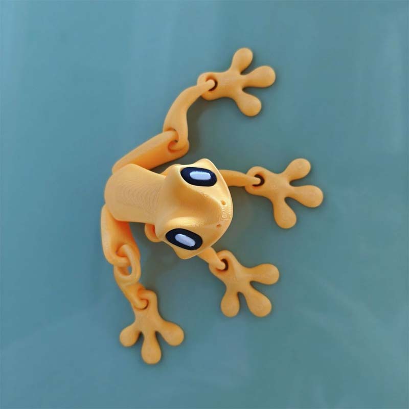 3D-tryckt magnetisk grodkylskåpsmagne
