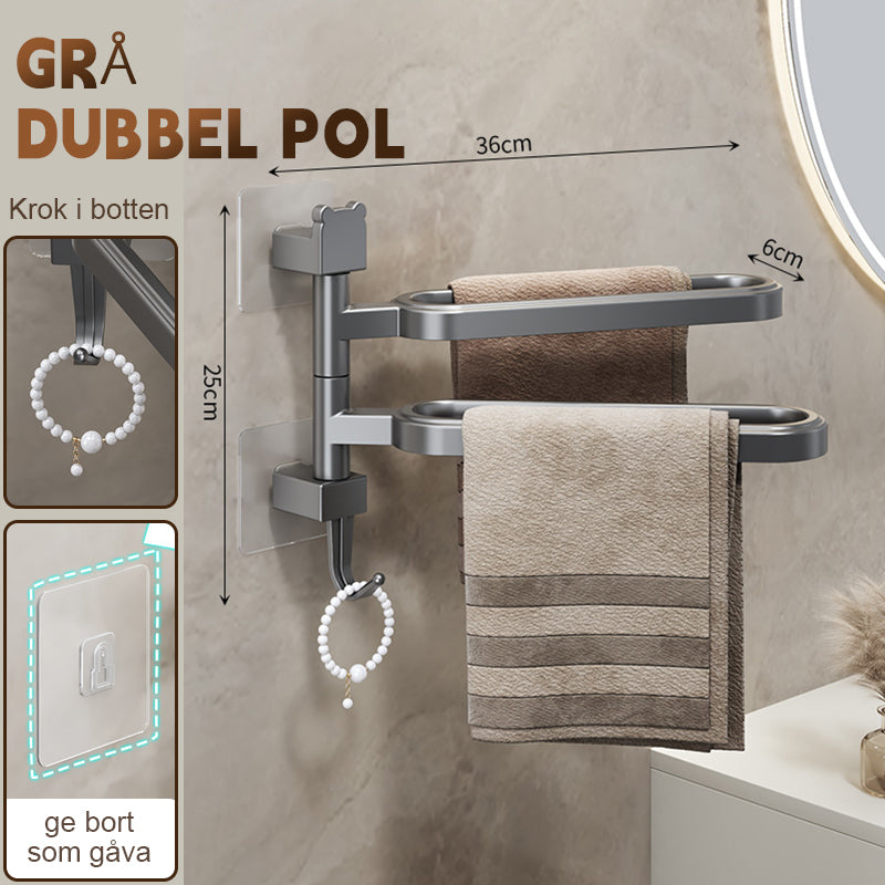 Vridbar Handdukshängare