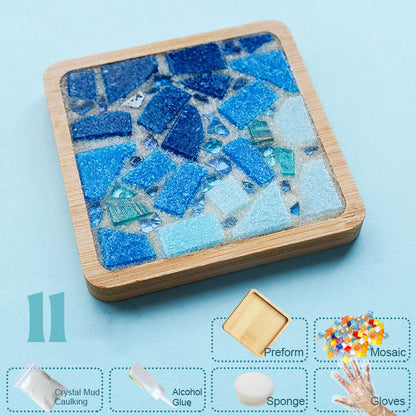 Diy Handgjorda Glasunderlägg