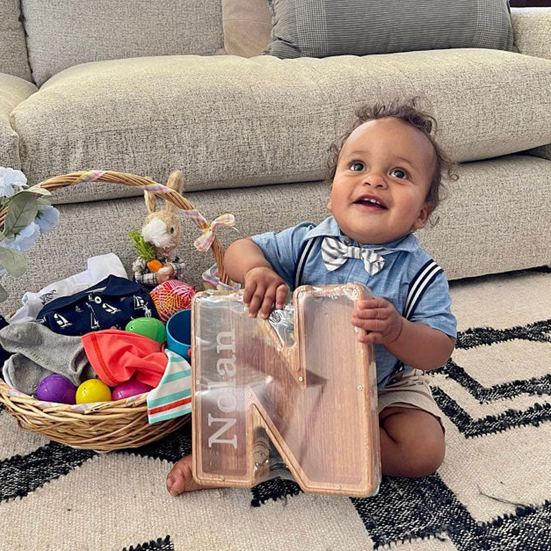 Personlig sparbössa för pojkar/flickor julklapp till barn