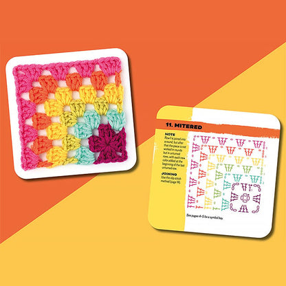 🎁 Granny Square Crochet Card Set[50 Unique Designs]🧵