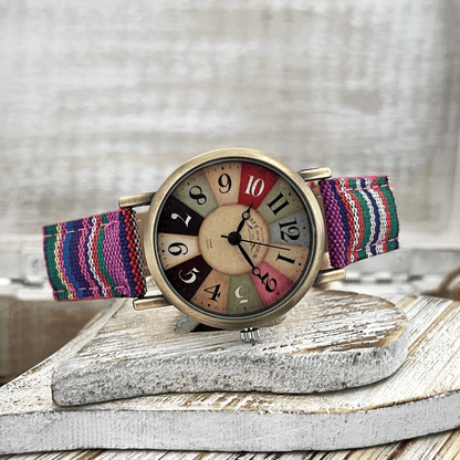 Boho hippie steampunk klocka 💯🔥