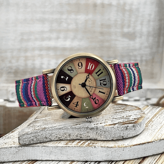 Boho hippie steampunk klocka 💯🔥