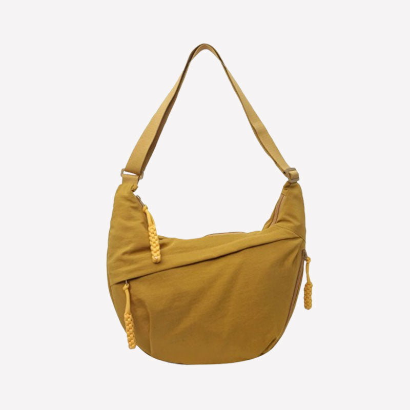 🔥🎒Dammode Enfärgad Nylon Crossbody-Väska