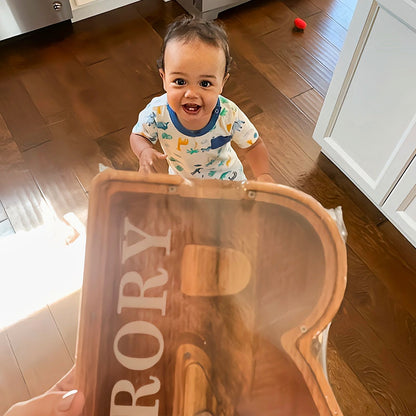 Personlig sparbössa för pojkar/flickor julklapp till barn