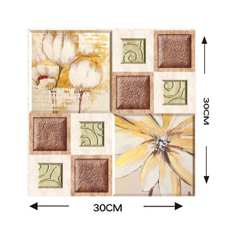 10st 3D Peel and Stick väggplattor
