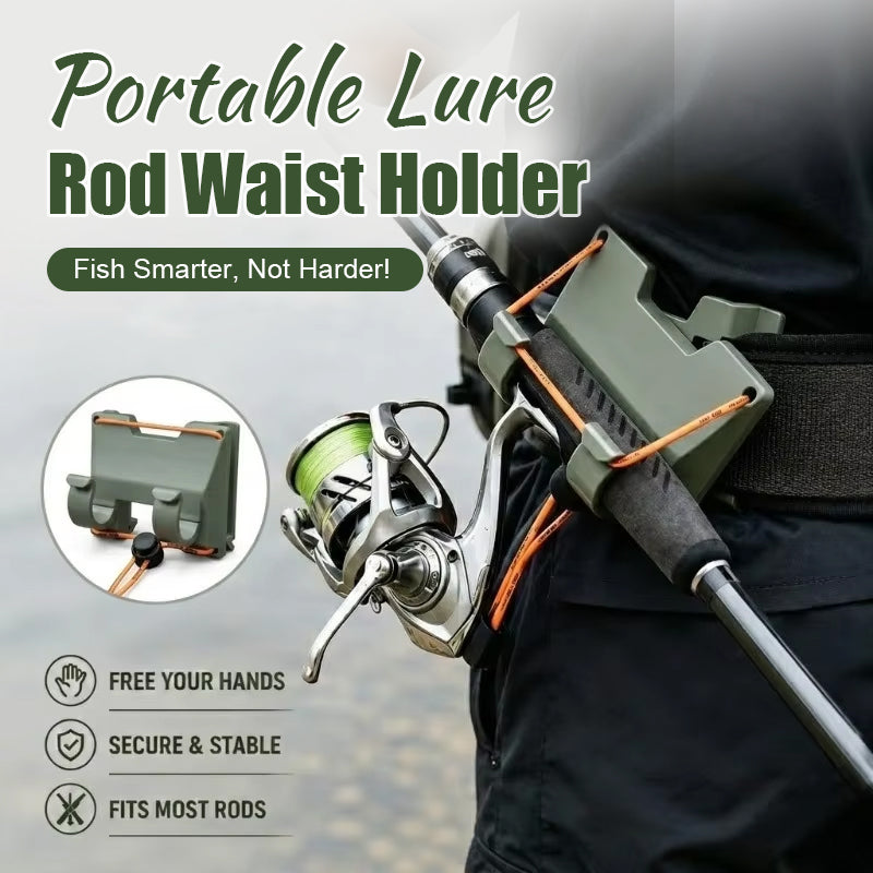 🎣Portable Lure Rod Waist Holder
