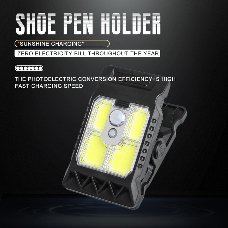 Solar-Gartenzaun-Clip-Licht Für Den Außenbereich