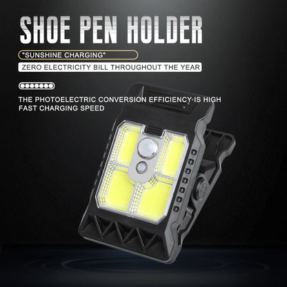 Solar-Gartenzaun-Clip-Licht Für Den Außenbereich