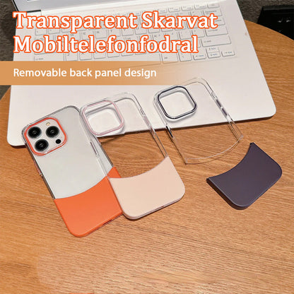 Transparent Skarvat Mobiltelefonfodral