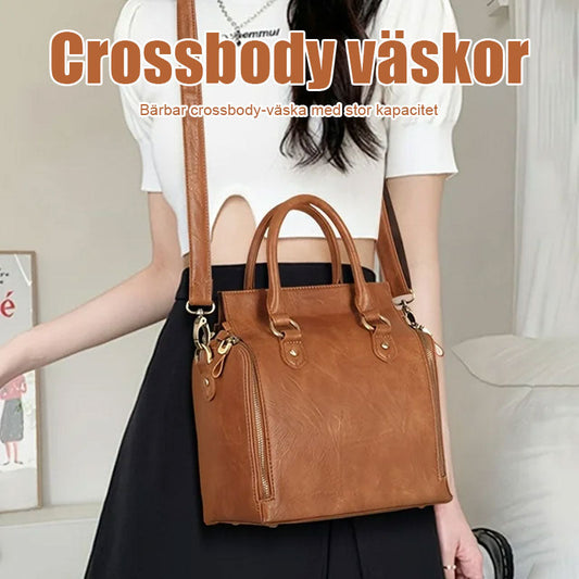 Bärbar Crossbody-Väska Med Stor Kapacitet