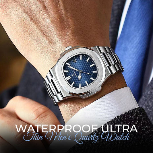 Vattentät Ultra Slim Herr Quartz Watch