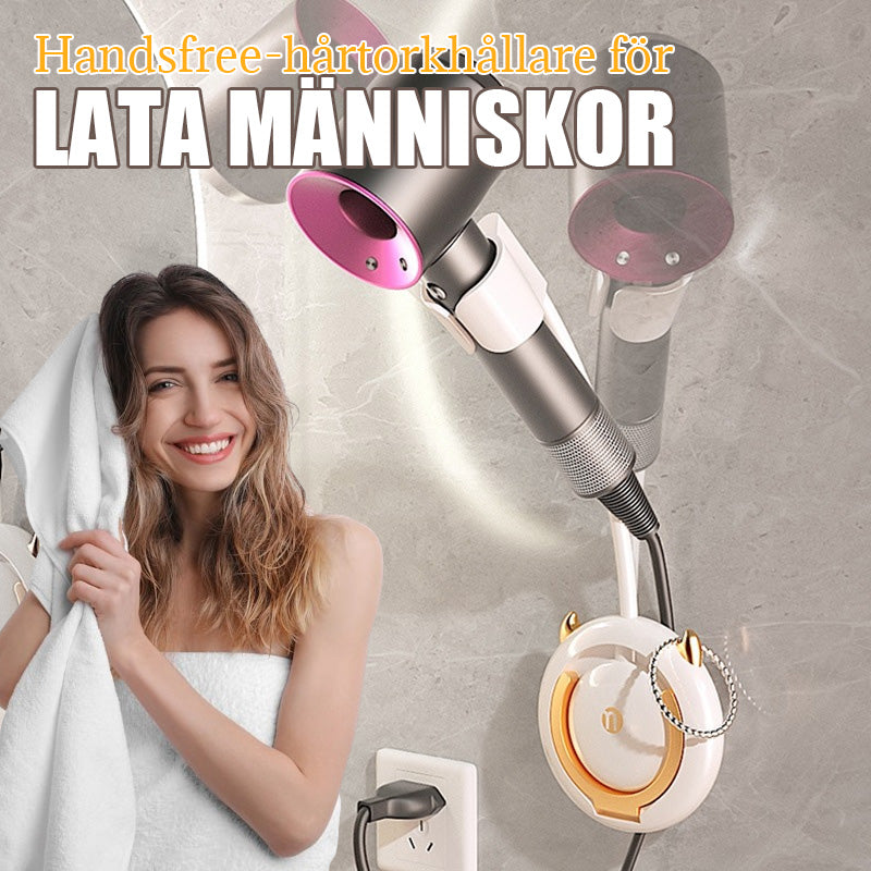 Handsfree-hårtorkhållare för lata människor